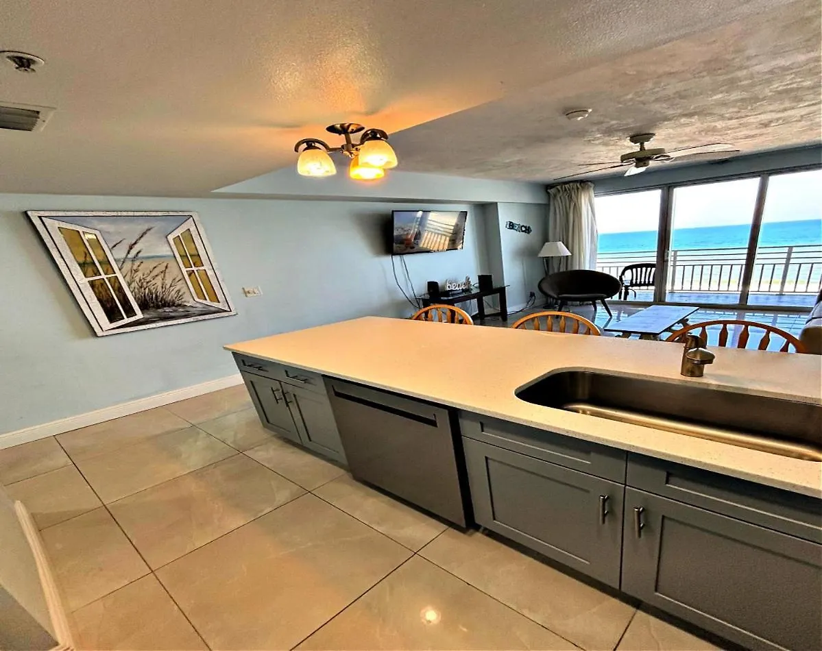 아파트 Vacation In Comfort And Luxury -1Br Direct Oceanfront - Wyndham Ocean Walk Resort 1307-0 데이토나 비치