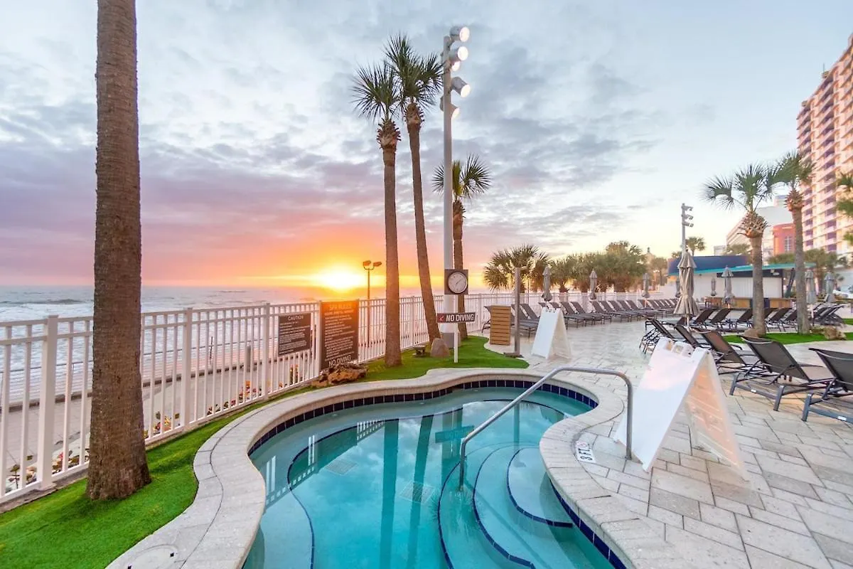Apartment Vacation In Comfort And Luxury -1Br Direct Oceanfront - Wyndham Ocean Walk Resort 1307-0 Daytona Beach