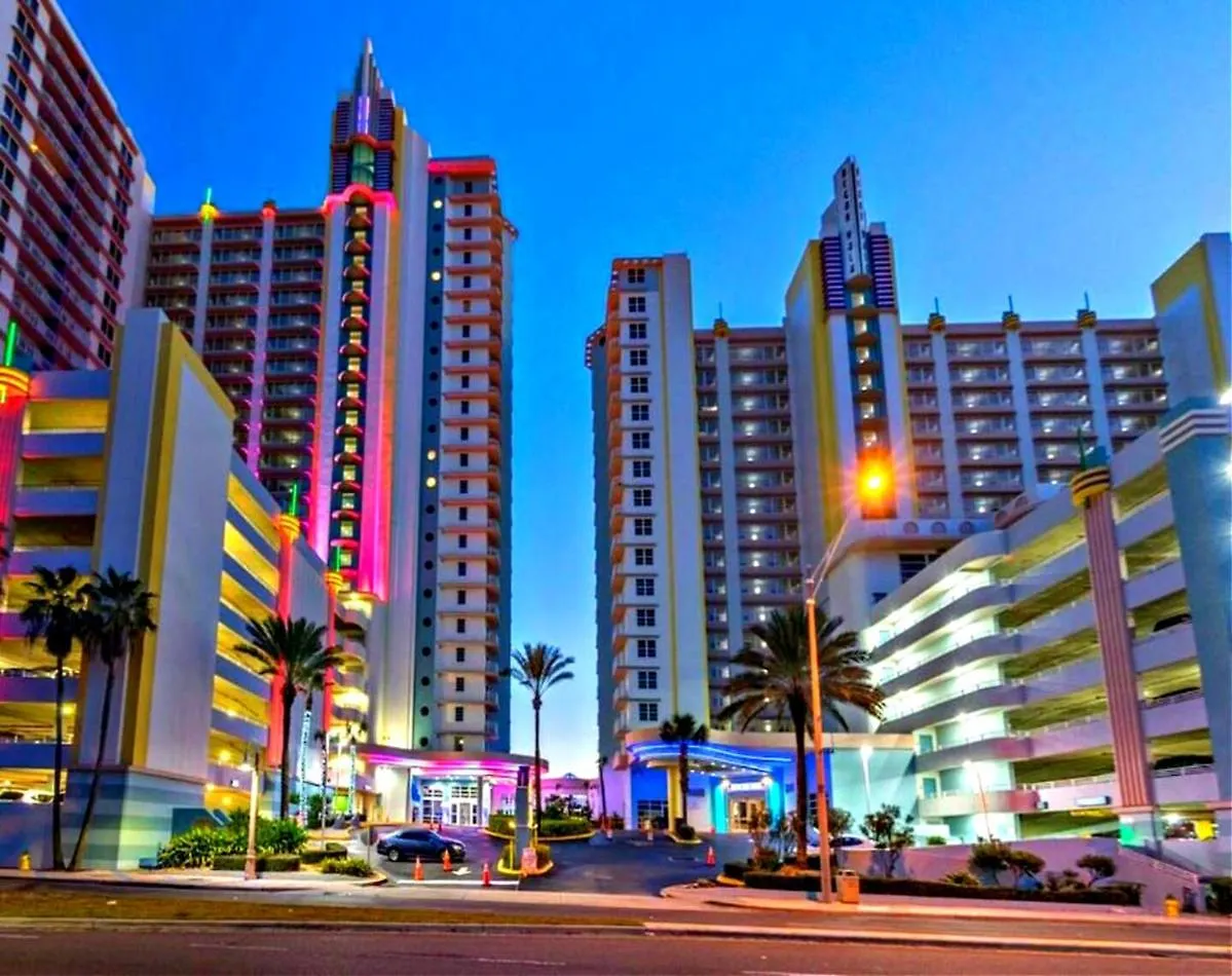 Vacation In Comfort And Luxury -1Br Direct Oceanfront - Wyndham Ocean Walk Resort 1307-0 Daytona Beach Apartment
